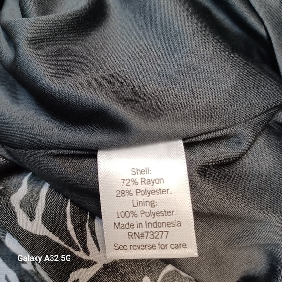 Nine West Black and White Sleeveless Sundress Size XL - Picture 13 of 13